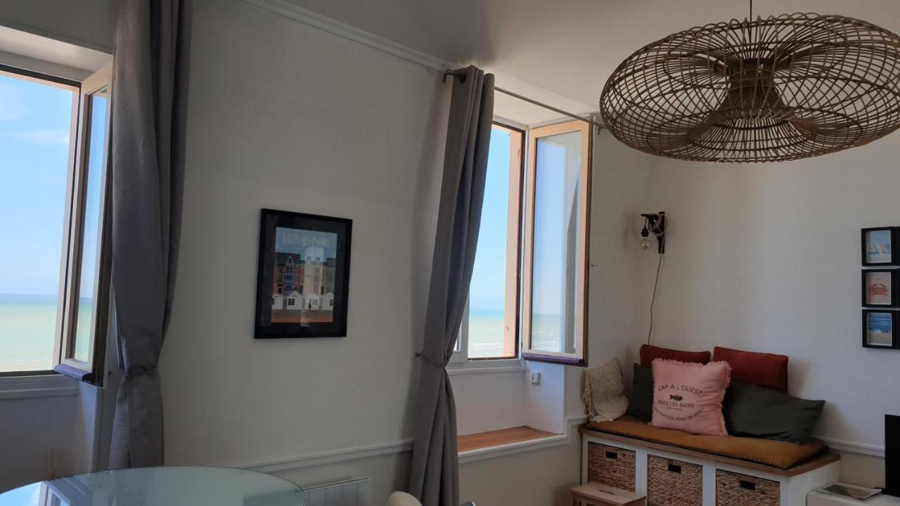 מרס-לה-באן Villa Mignon Grand Studio Vue Mer מראה חיצוני תמונה